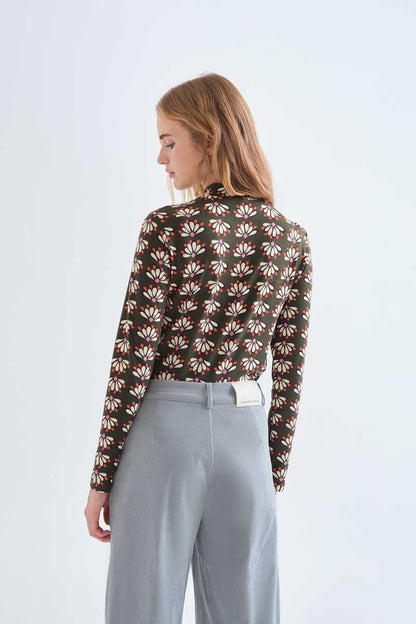 T-shirt with Geometry print