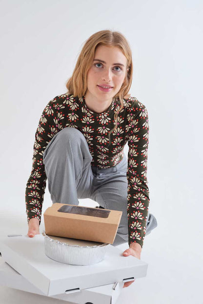 T-shirt with Geometry print