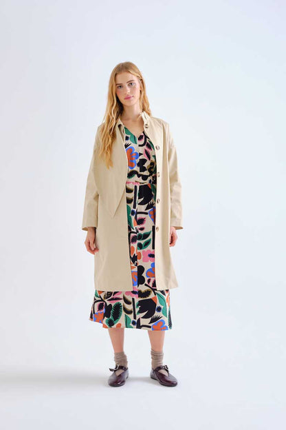 Neo Garden Midi Dress