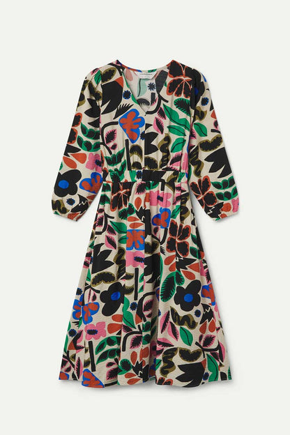 Neo Garden Midi Dress