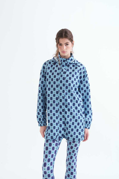 Sport jacket with Inverness print