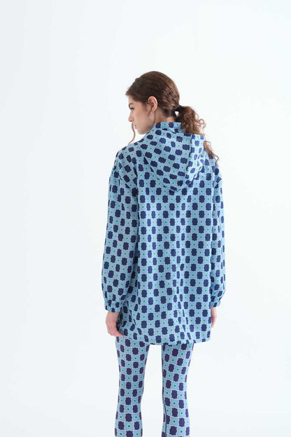 Sport jacket with Inverness print