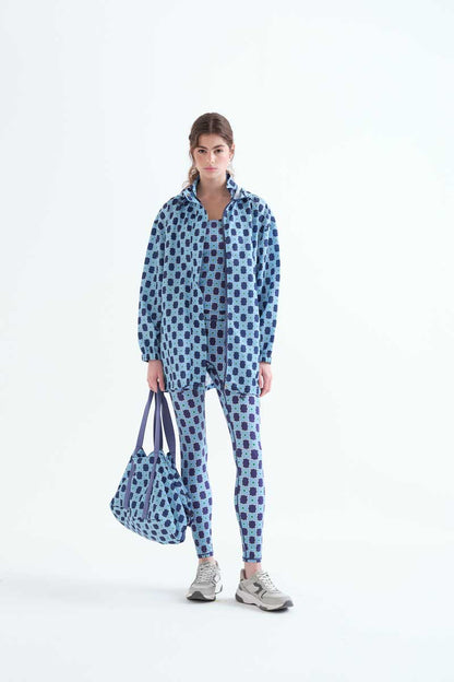 Sport jacket with Inverness print