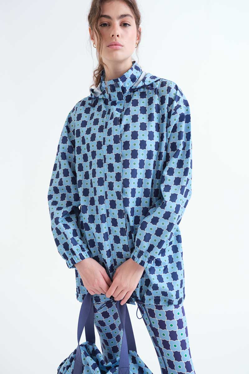 Sport jacket with Inverness print