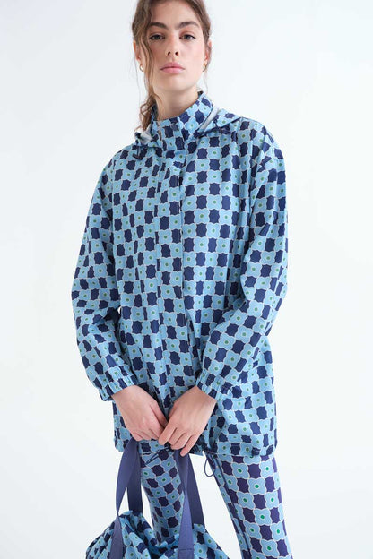 Sport jacket with Inverness print