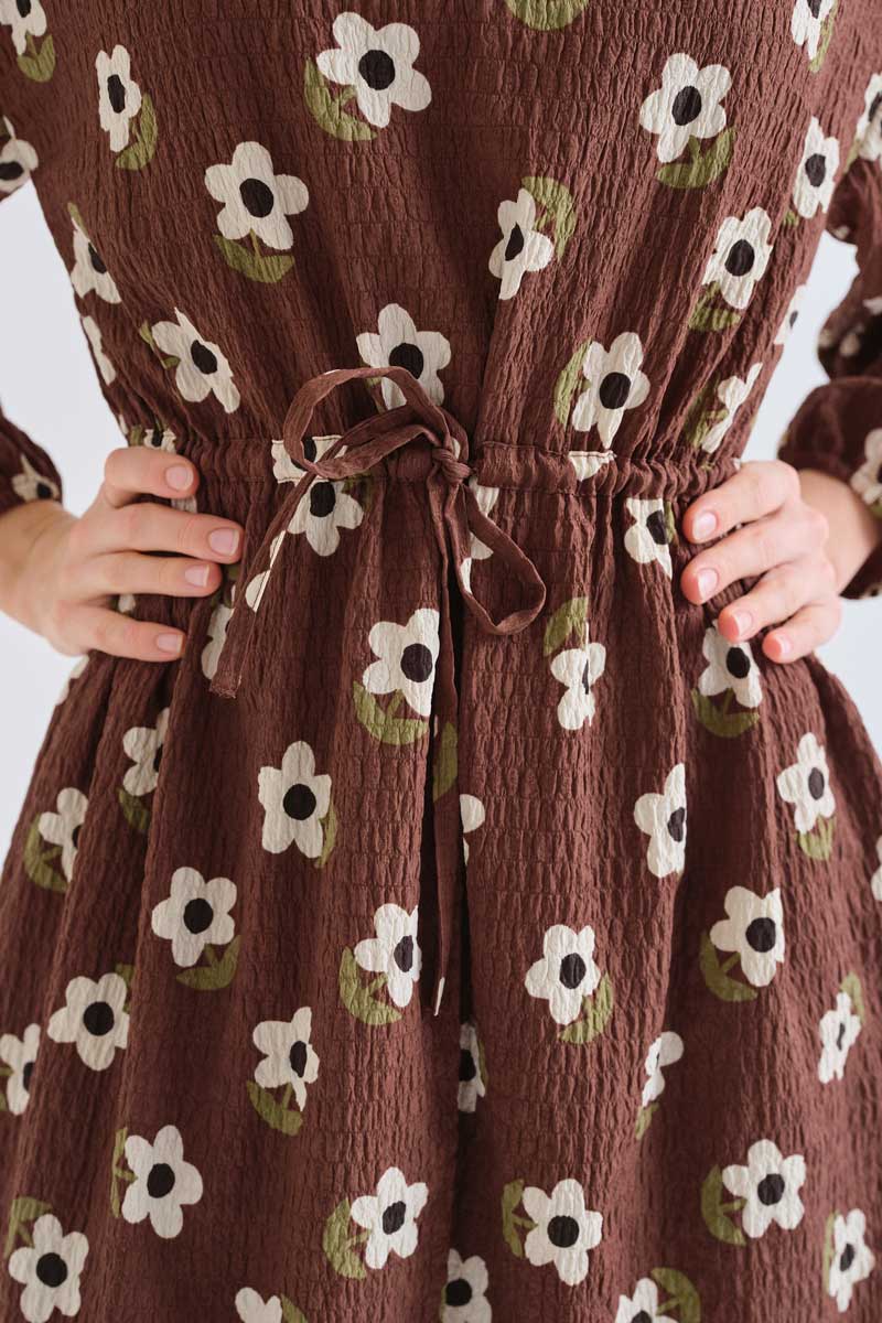 Santini Print Short Dress