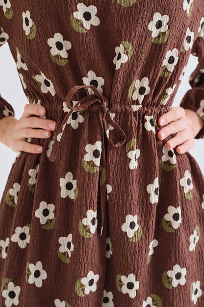 Santini Print Short Dress