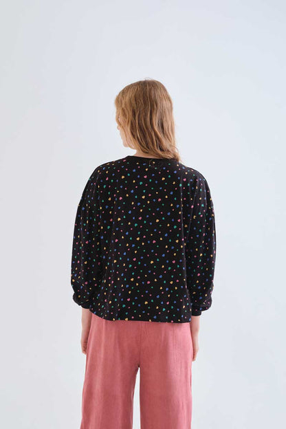 100% cotton T-shirt with Candy print