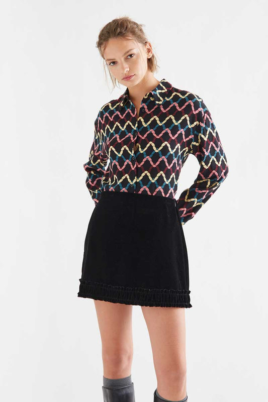 Skein print shirt