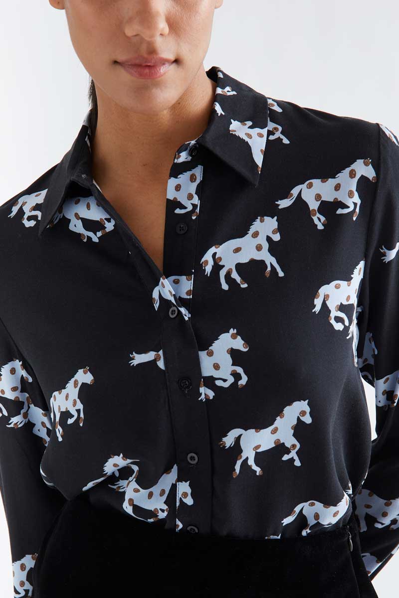 Horse print shirt