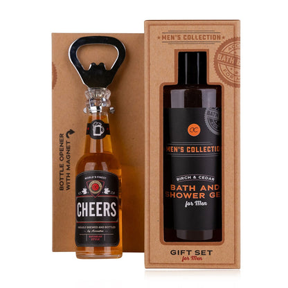 Ανδρικό σετ με αφρόλουτρο 150ml & ανοιχτήρι μπουκαλιών