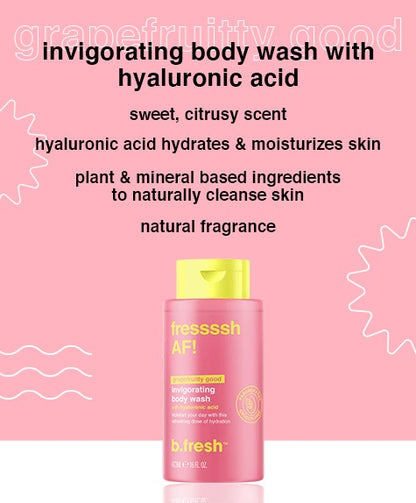 Invigorating Αφρόλουτρο gel 473ml, Fressssh AF!