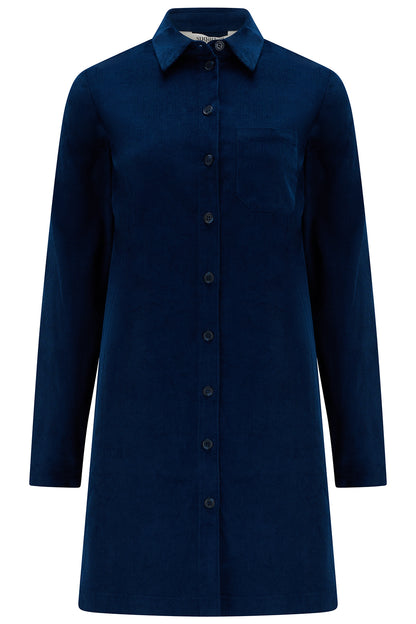 Ethel Cord Short Shirt Dress