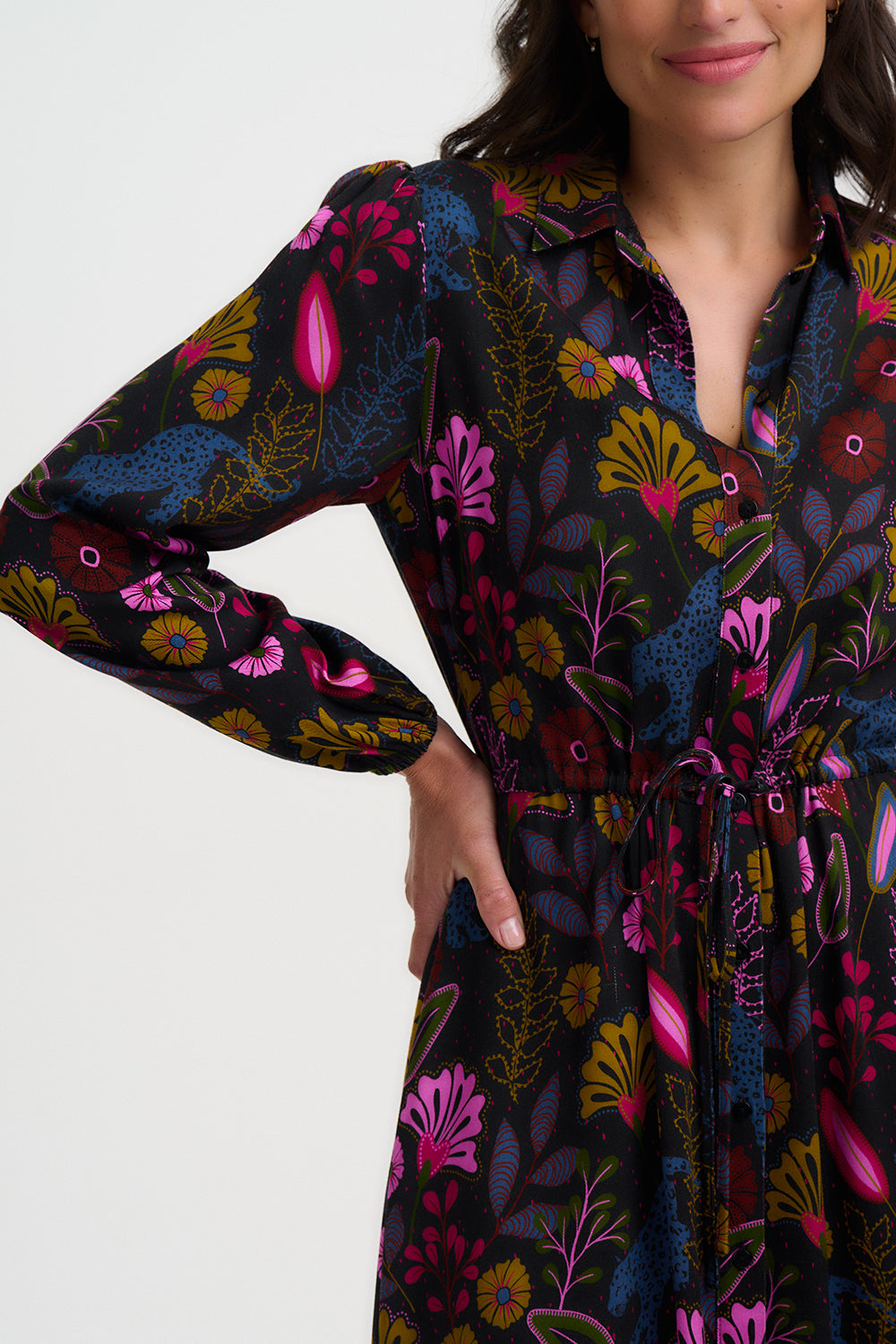 Dottie Maxi Shirt Dress