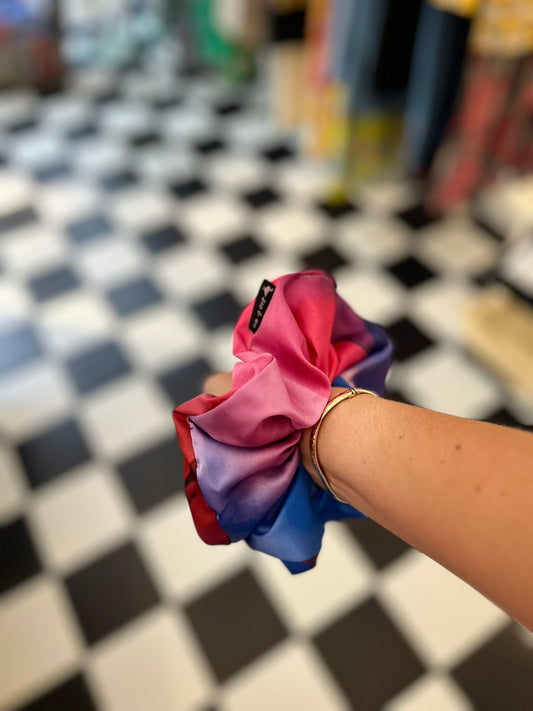 Scrunchies - Purple/Pink/Blue