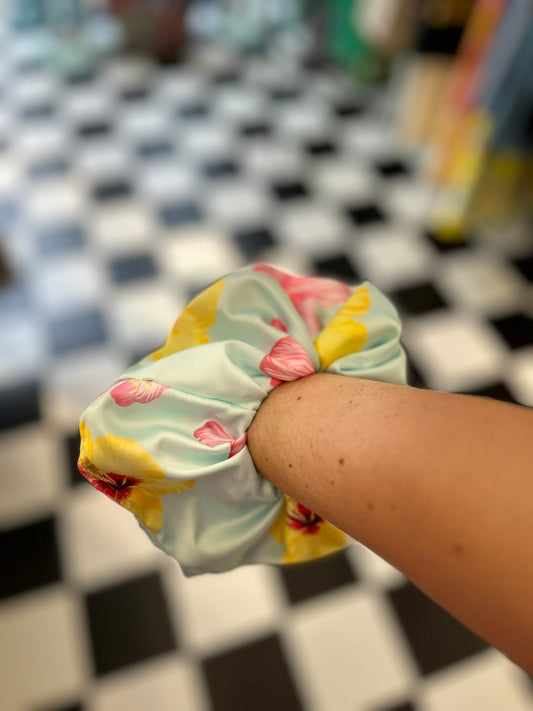 Scrunchies - Yellow/Pink/Mint