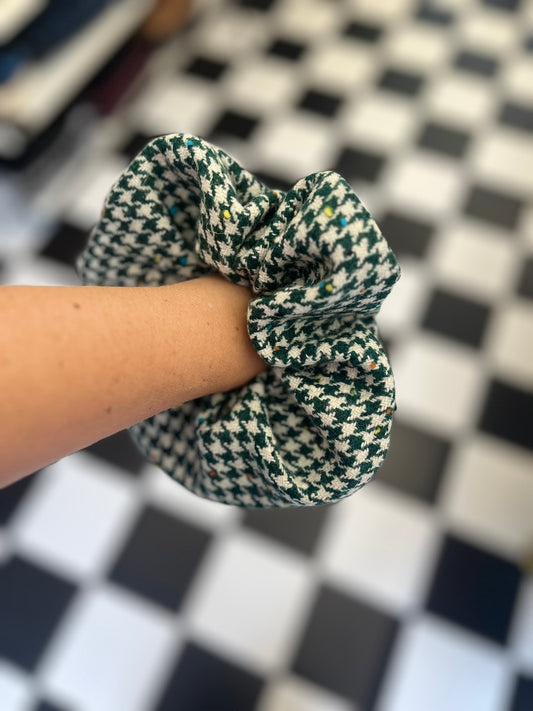 SCRUNCHIES - GREEN ΚΑΡΩ