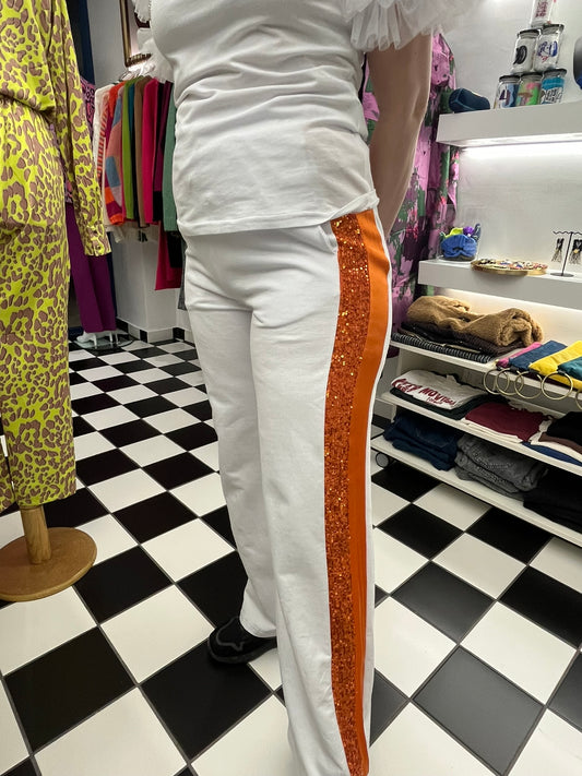 PANTS ORANGE FLASHY