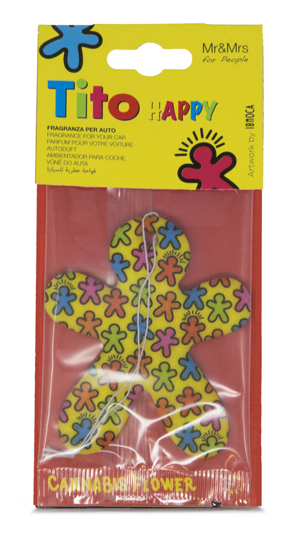 Χάρτινη αρωματική κάρτα Tito Happy, Cannabis Flower