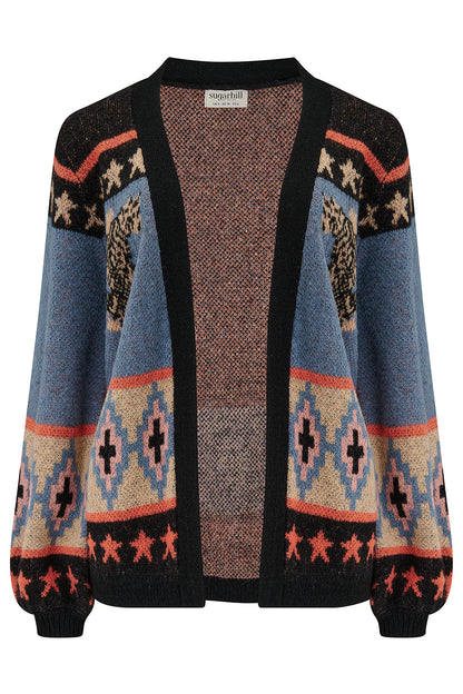 Yvette Cardigan - Multi, Climbing Tigers