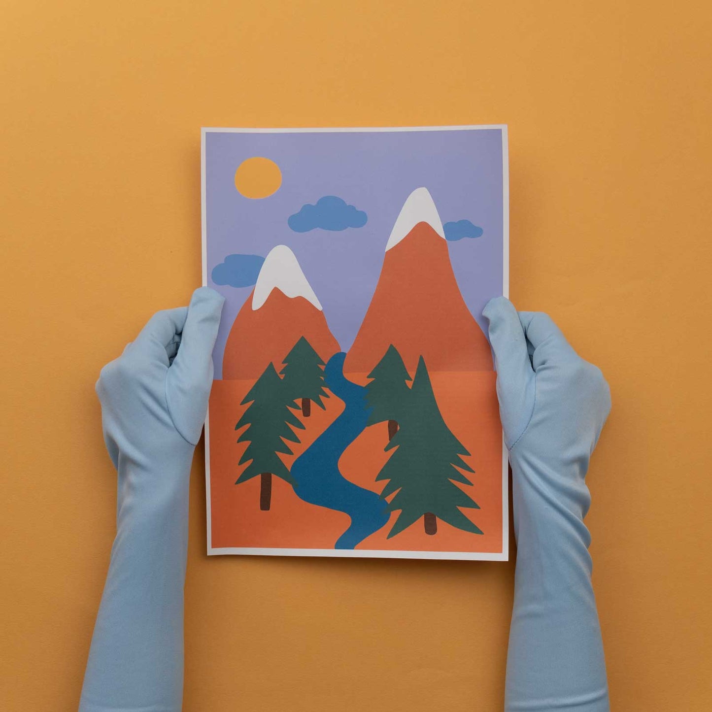 Mountains Socks