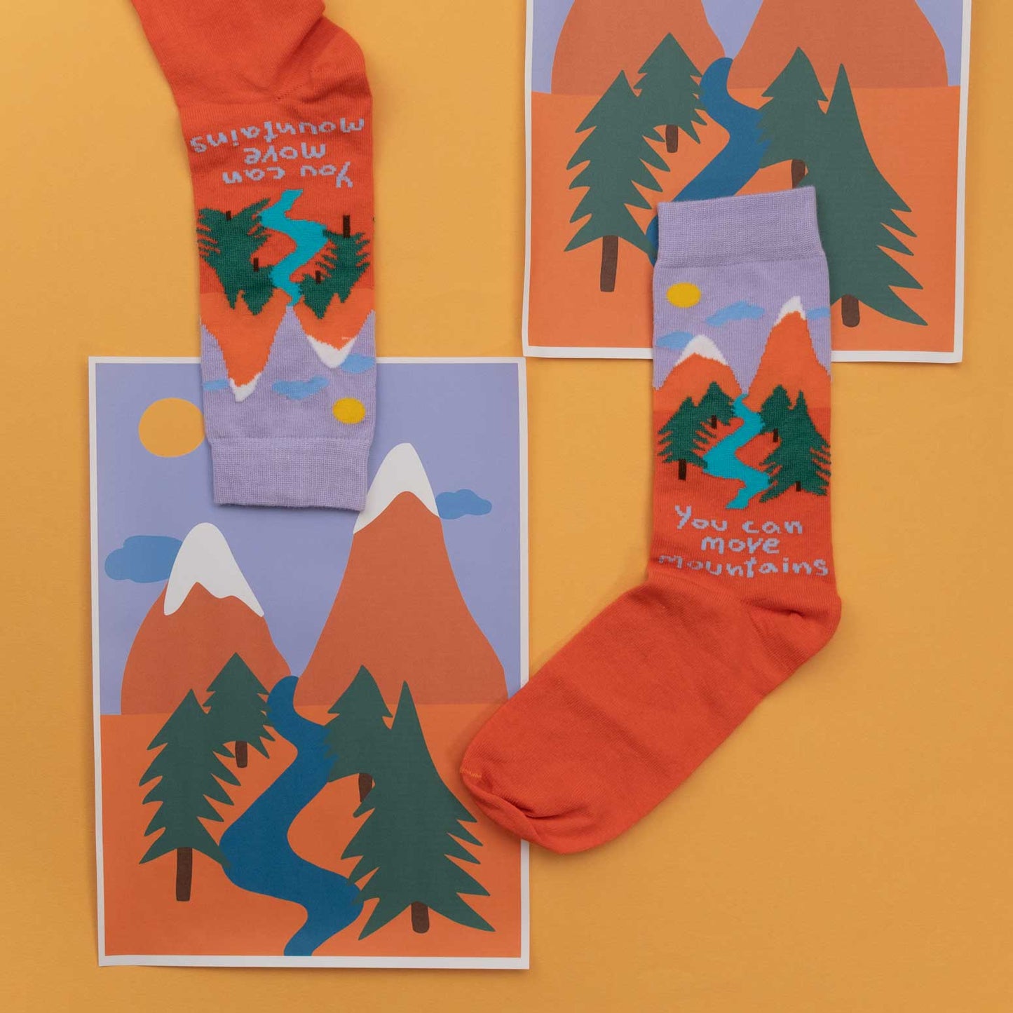 Mountains Socks