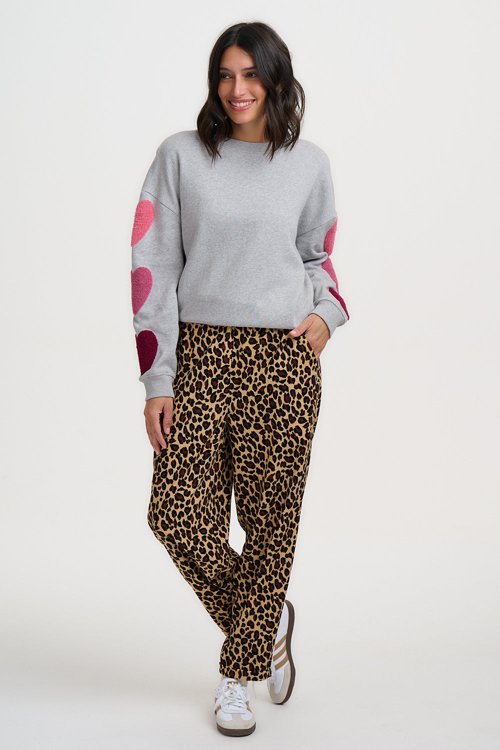 Sugarhill Brighton Vonnie Leopard Κοτλέ Παντελόνι