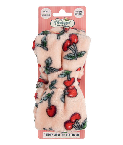 Κορδέλα μαλλιών 24*8.6cm με σχέδιο κεράσια, Cherry