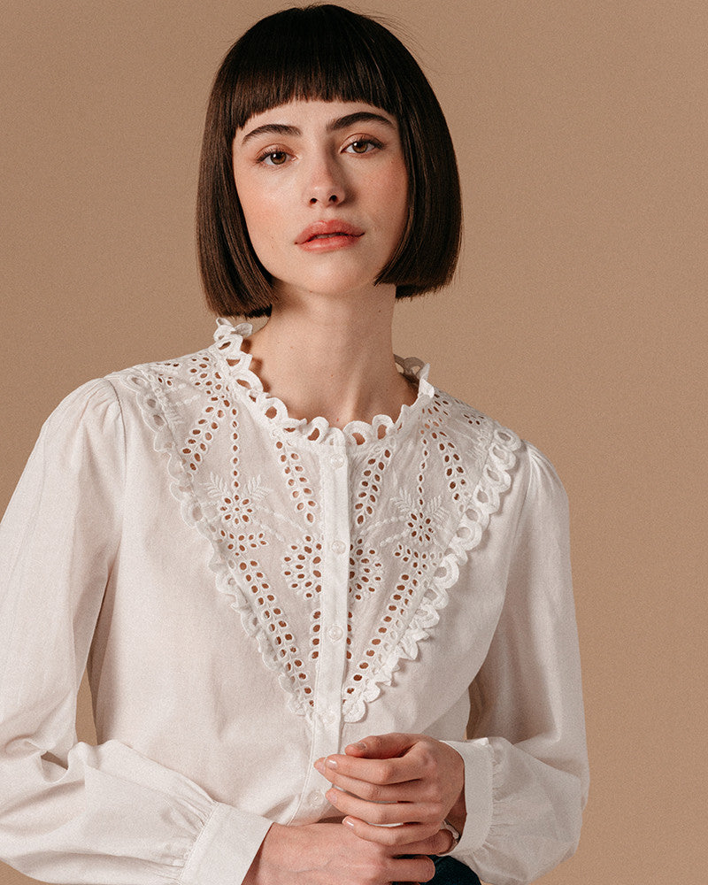 SHIRT LIEGE ECRU