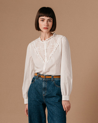 SHIRT LIEGE ECRU