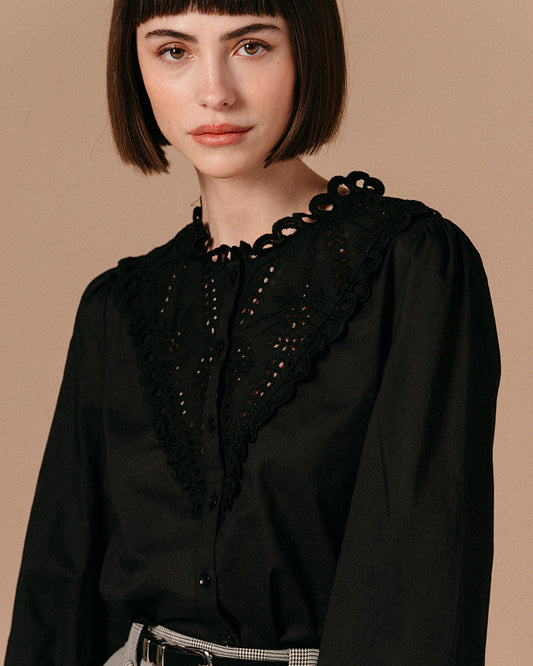 SHIRT LIEGE NOIR