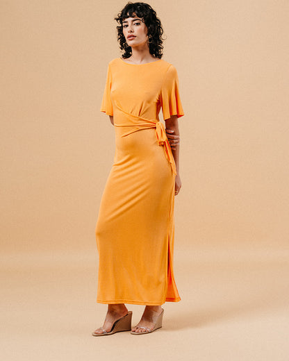 DRESS MARYLINE JAUNE