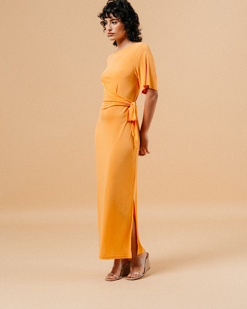 DRESS MARYLINE JAUNE