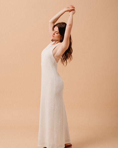 DRESS ECRU MIRABELLE