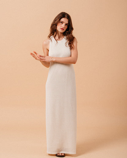 DRESS ECRU MIRABELLE