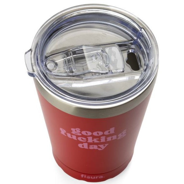 MUG THERMOS 310ml RED