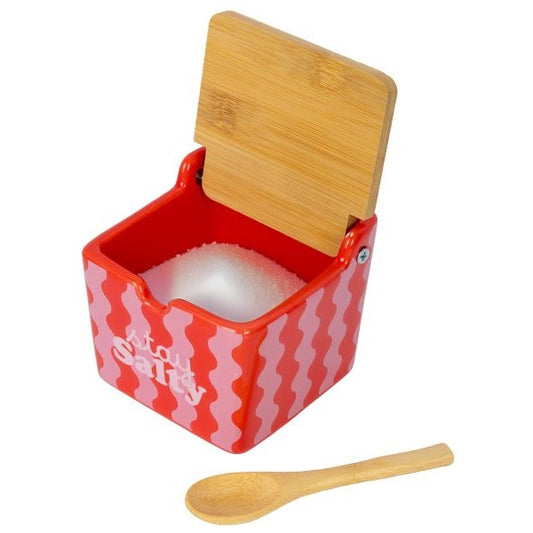 SALT BOX STAY SALTY PINK RED