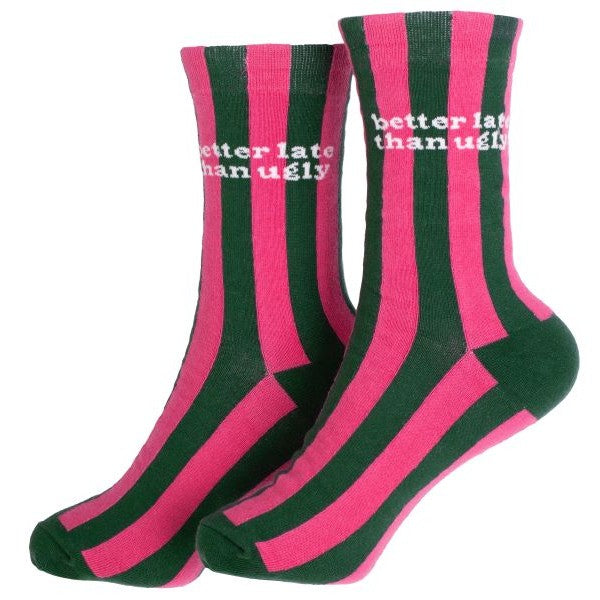 SOCKS SET BETTER LATE THAN UGLY 3 PAIRS S 38-45