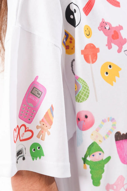 Inner Child - Ovary Gang x Missy Merida White Tshirt