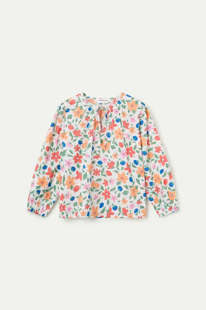 Lily Big print beach top