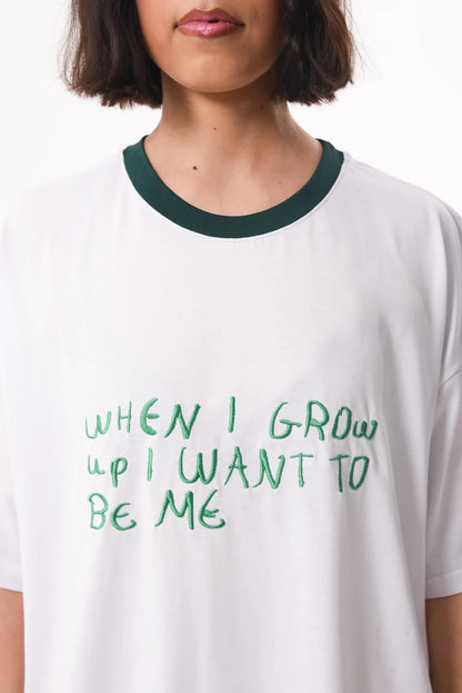 When I Grow Up - Ovary Gang x Missy Merida White Tshirt