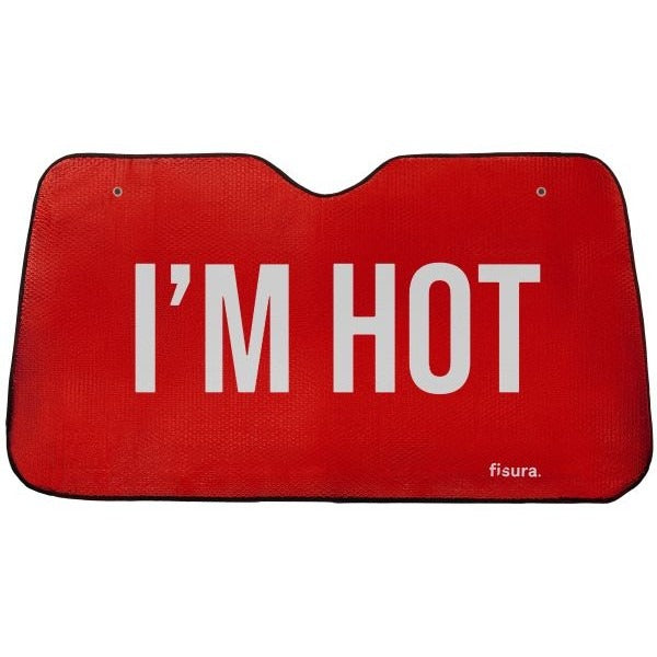 SUNSHADE 130x70cm "I'M HOT"