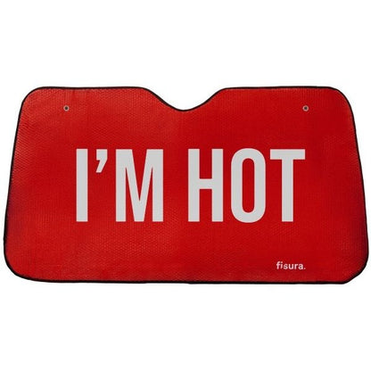 SUNSHADE 130x70cm "I'M HOT"
