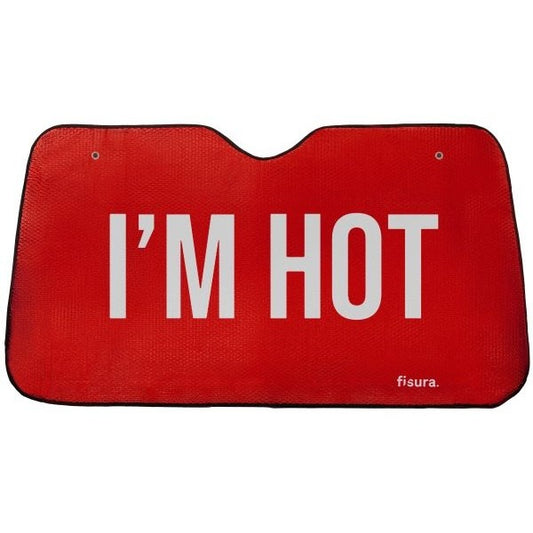 SUNSHADE 130x70cm "I'M HOT"