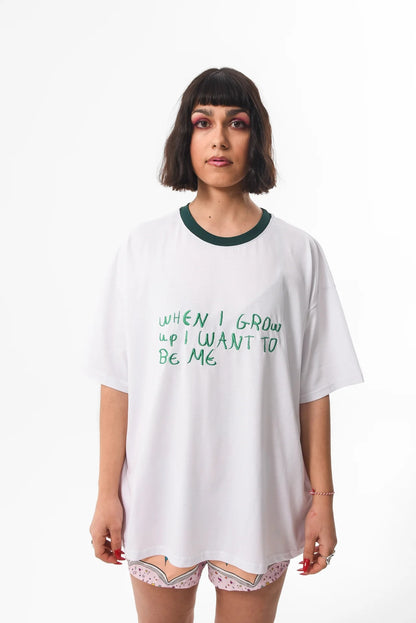 When I Grow Up - Ovary Gang x Missy Merida White Tshirt