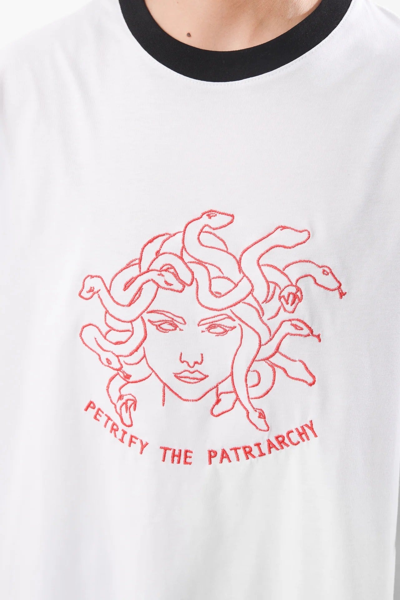 Petrify The Patriarchy - White Tshirt
