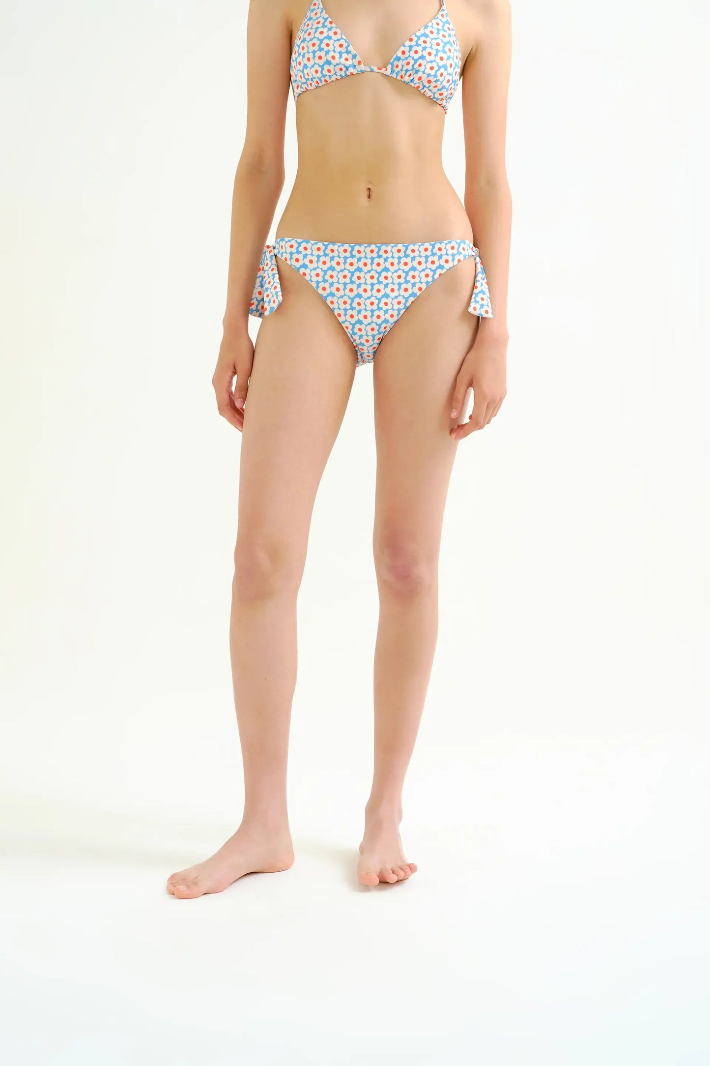 Popcorn Print Tie Bikini Bottom