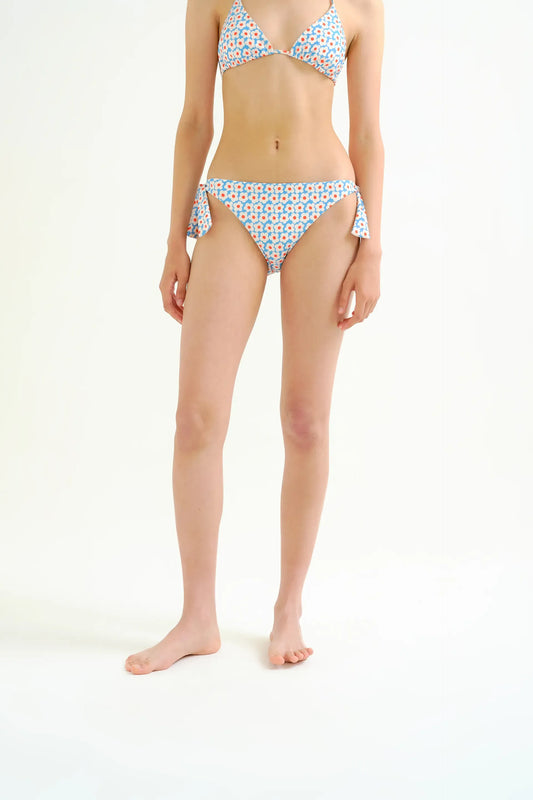 Popcorn Print Tie Bikini Bottom