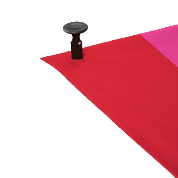 BEACH TOWEL "BETTER LATE THAN UGLY" PINK RED