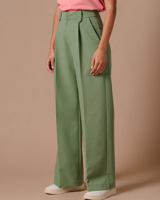 PANTALON LATIN VERT
